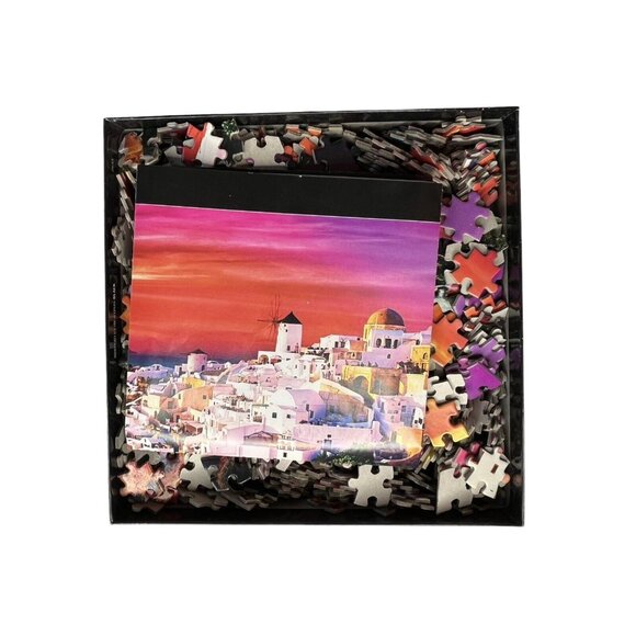 Buffalo Signature Collection 1000 Piece Jigsaw Puzzle Dreamy Santorini - Picture 2 of 5